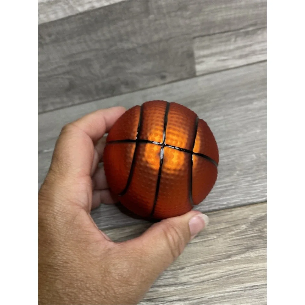 Christmas Glass Blown‎ Basketball Ornament 3